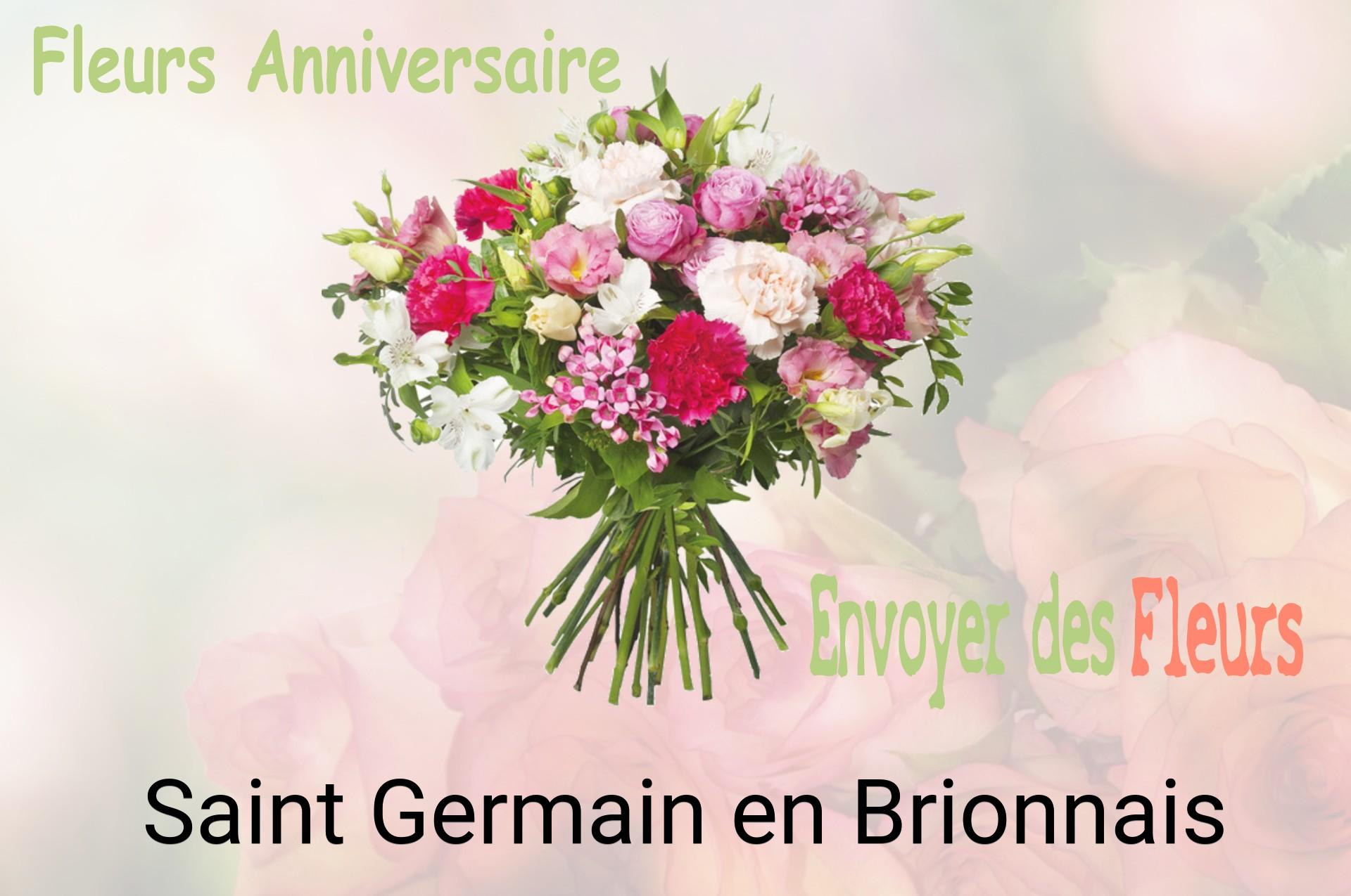 Bouquet de fleurs d’anniversaire livré à Saint-Germain-en-Brionnais