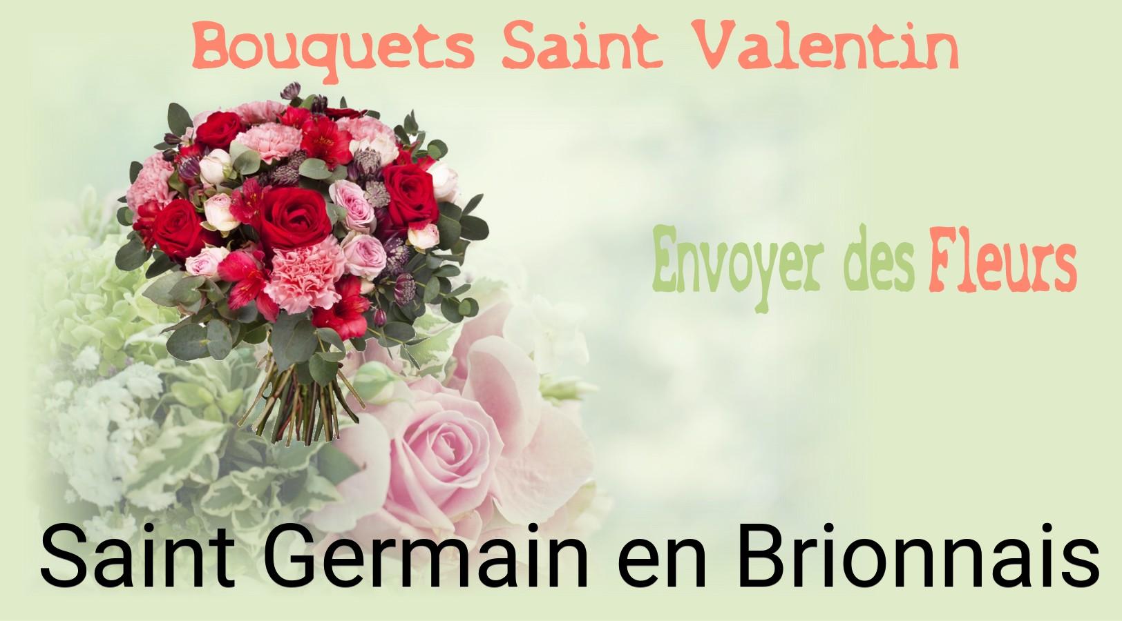 Roses de Saint-Valentin livrées à Saint-Germain-en-Brionnais